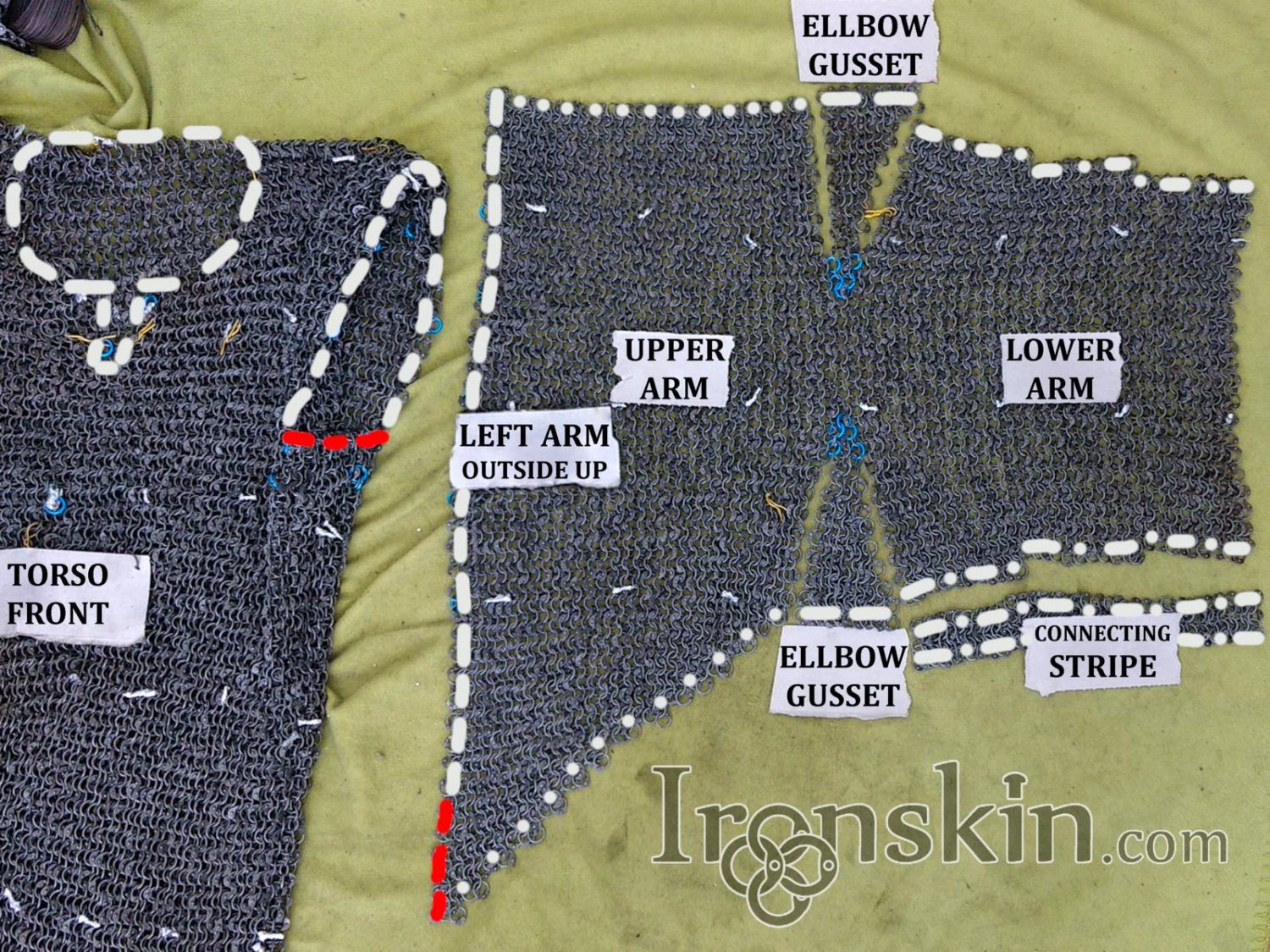 Making a Chainmail Shirt A Chainmail Tailoring Tutorial Ironskin